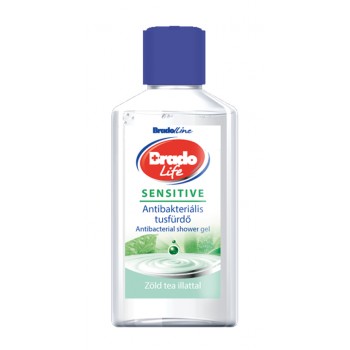 BradoLife antibakteriális tusfürdő Sensitive 50ml